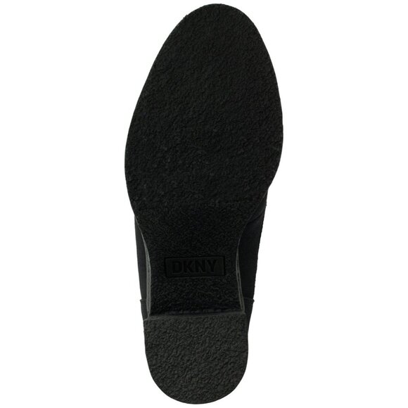 DKNY Womens Toia Lace Up Zip Almond Toe Block Heel Booties Grey Size 9.5M NIB - Picture 6 of 7